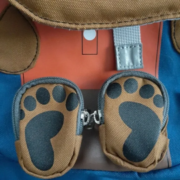 LL Bean Bear Toddlers Back Pack - Picture 3 of 5